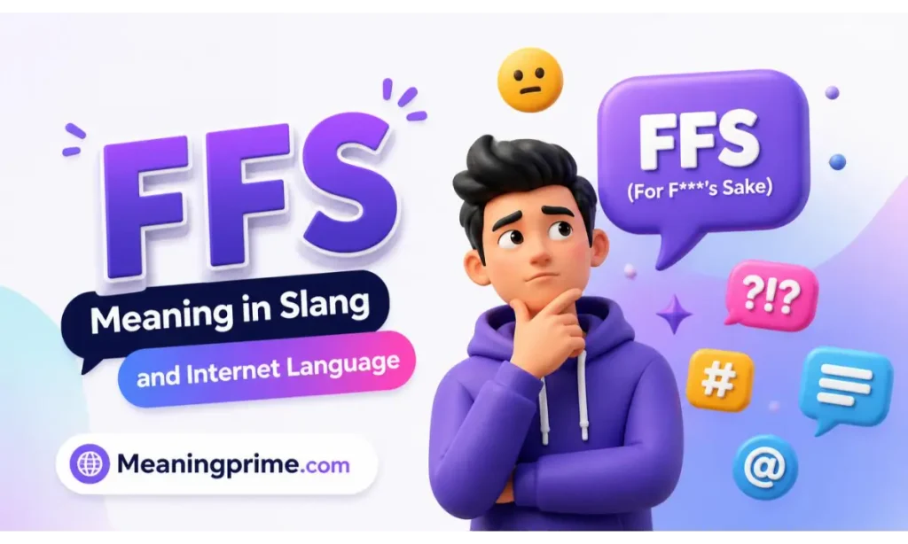 FFS Meaning in Slang and Internet Language