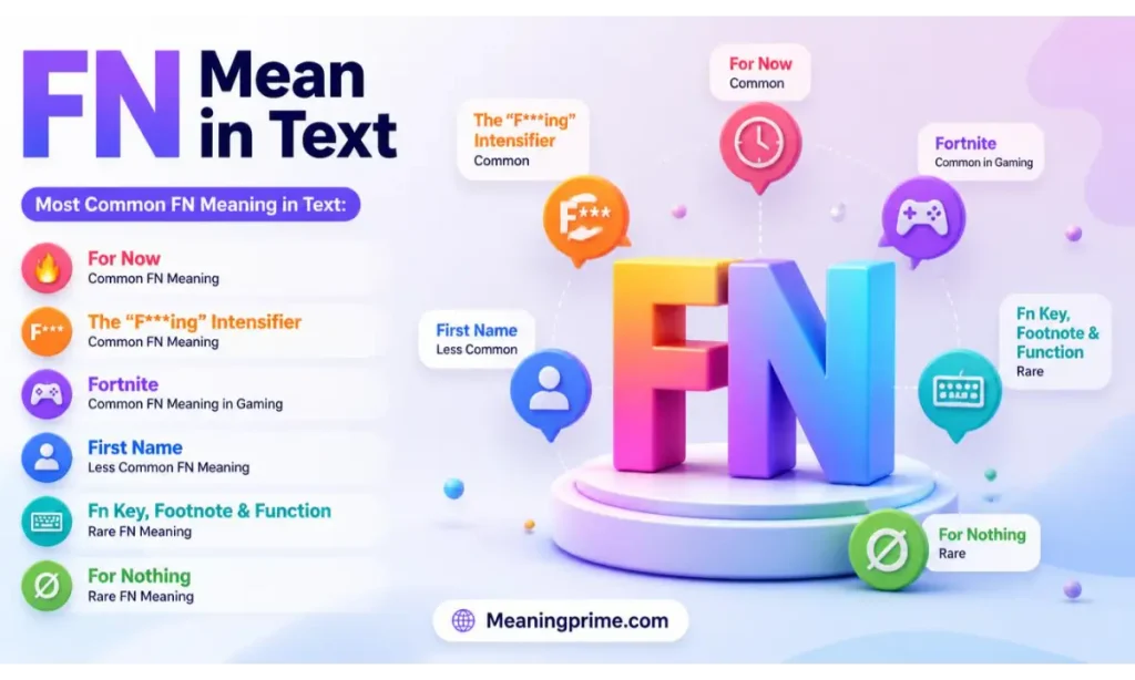 FN Mean in Text