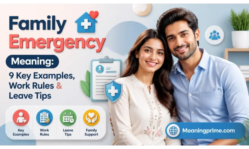 Family Emergency Meaning