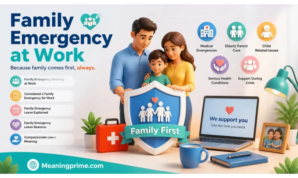 Family Emergency at Work