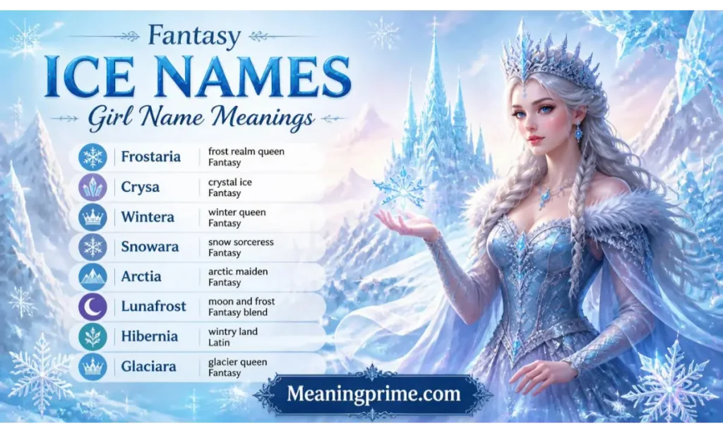 Fantasy Ice Names Girl