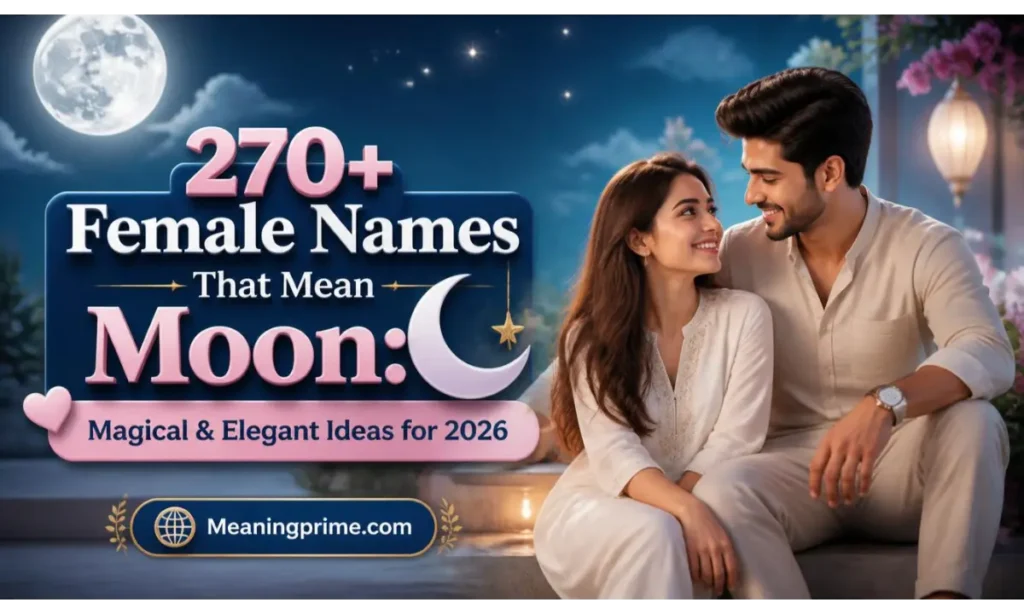 Female Names That Mean Moon