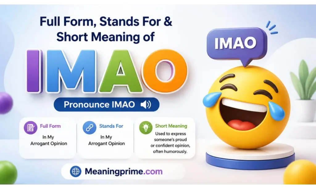 Full Form, Stands For & Short Meaning of IMAO