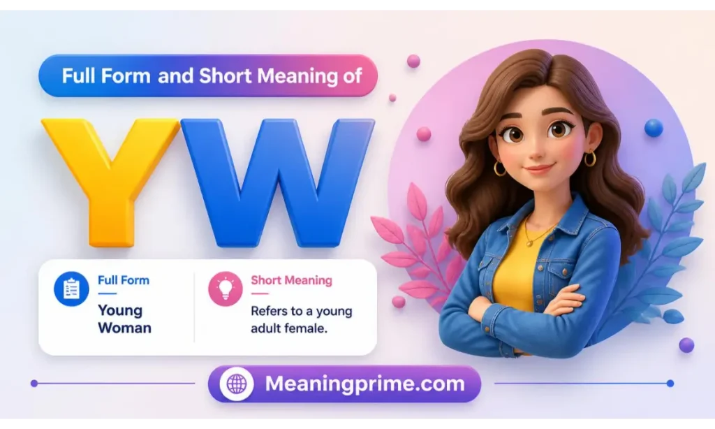 Full Form and Short Meaning of YW