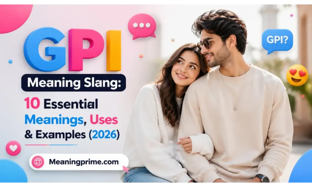 GPI Meaning Slang