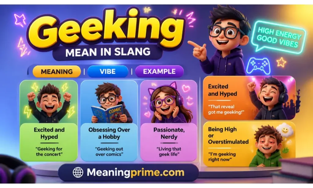 Geeking Mean in Slang