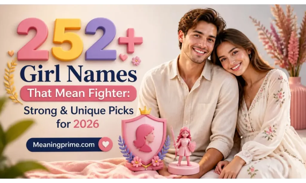 Girl Names That Mean Fighter