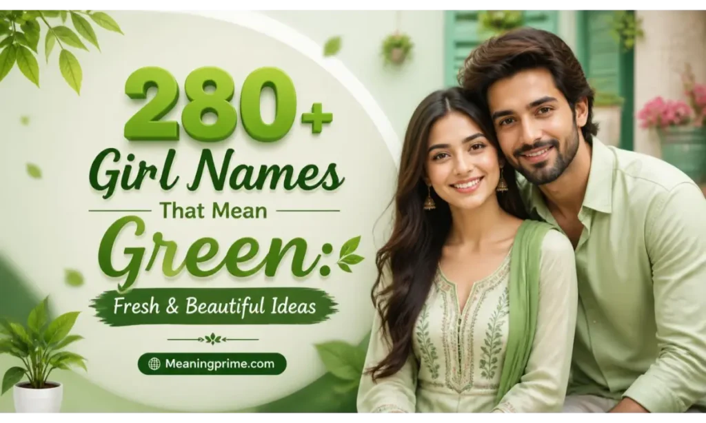 Girl Names That Mean Green