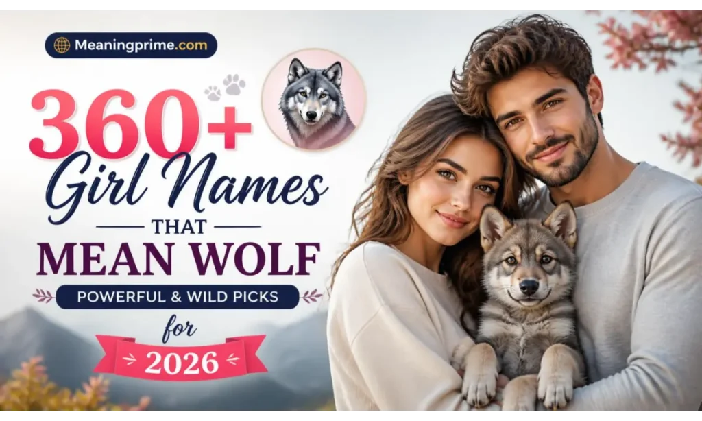 Girl Names That Mean Wolf