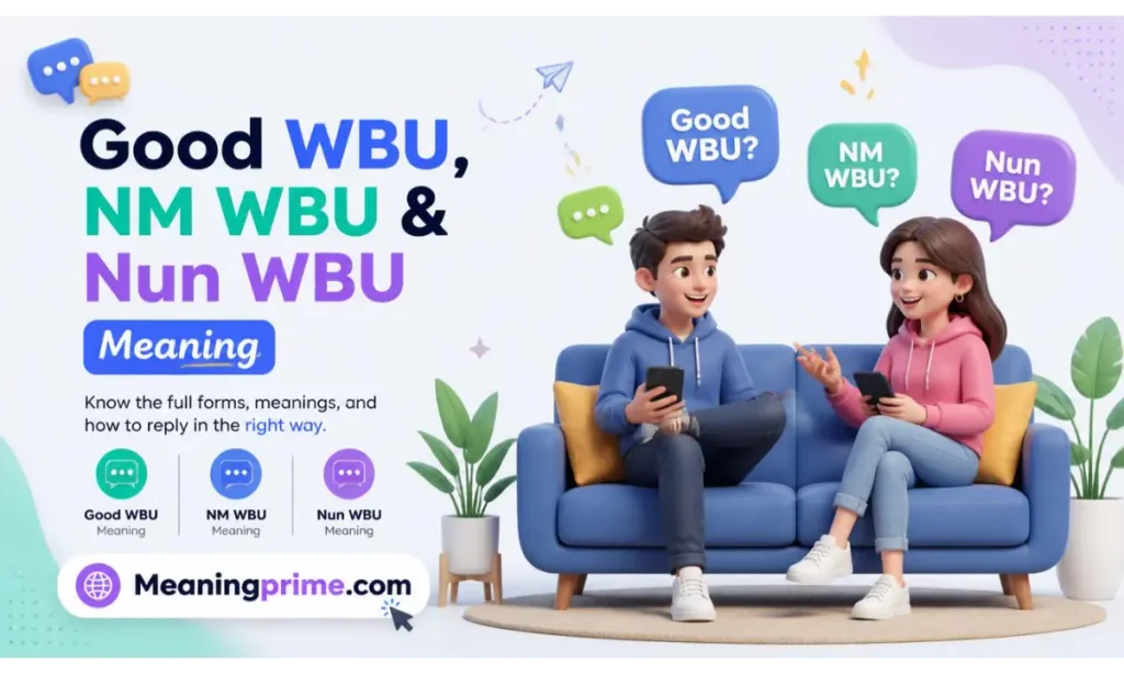 Good WBU, NM WBU & Nun WBU Meaning