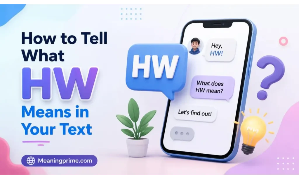 HW Means in Your Text