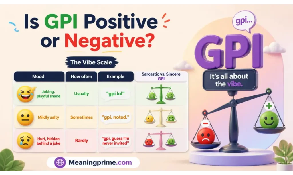 Is GPI Positive or Negative