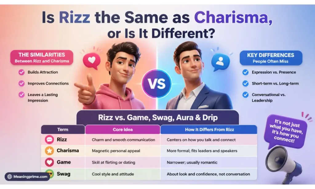Is Rizz the Same as Charisma, or Is It Different