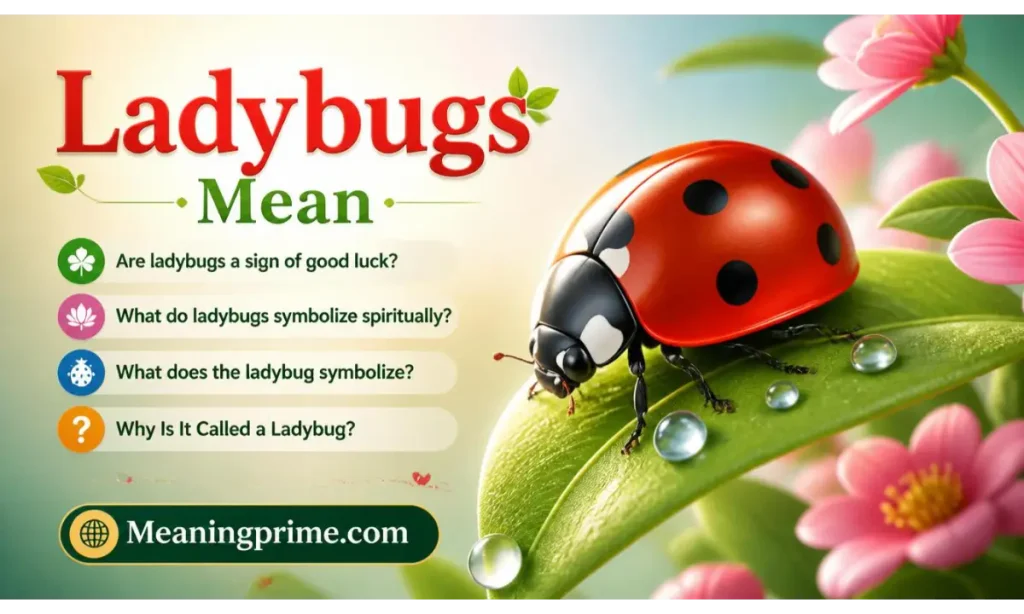 Ladybugs Mean