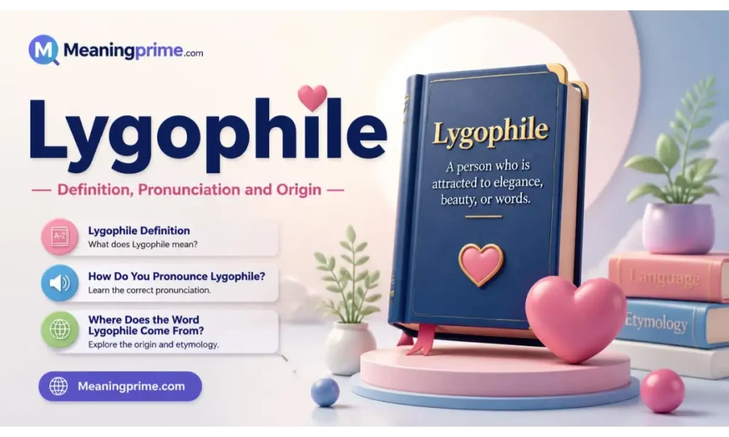 Lygophile Definition, Pronunciation and Origin