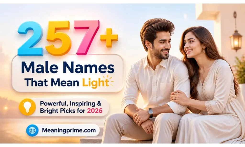 Male Names That Mean Light