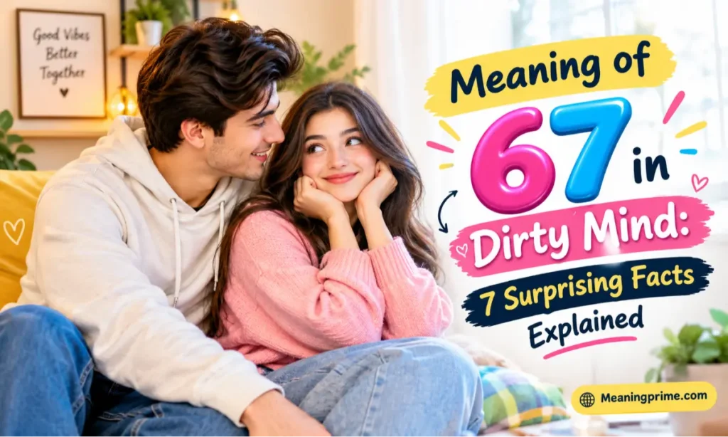 Meaning of 67 in Dirty Mind