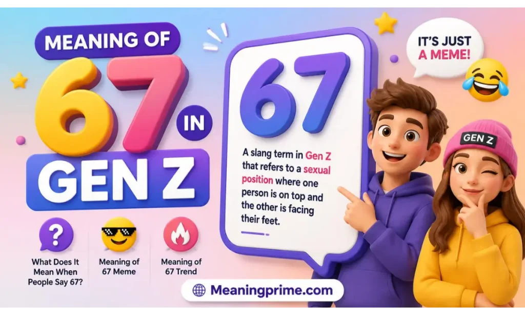 Meaning of 67 in Gen Z