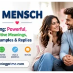 Mensch Meaning