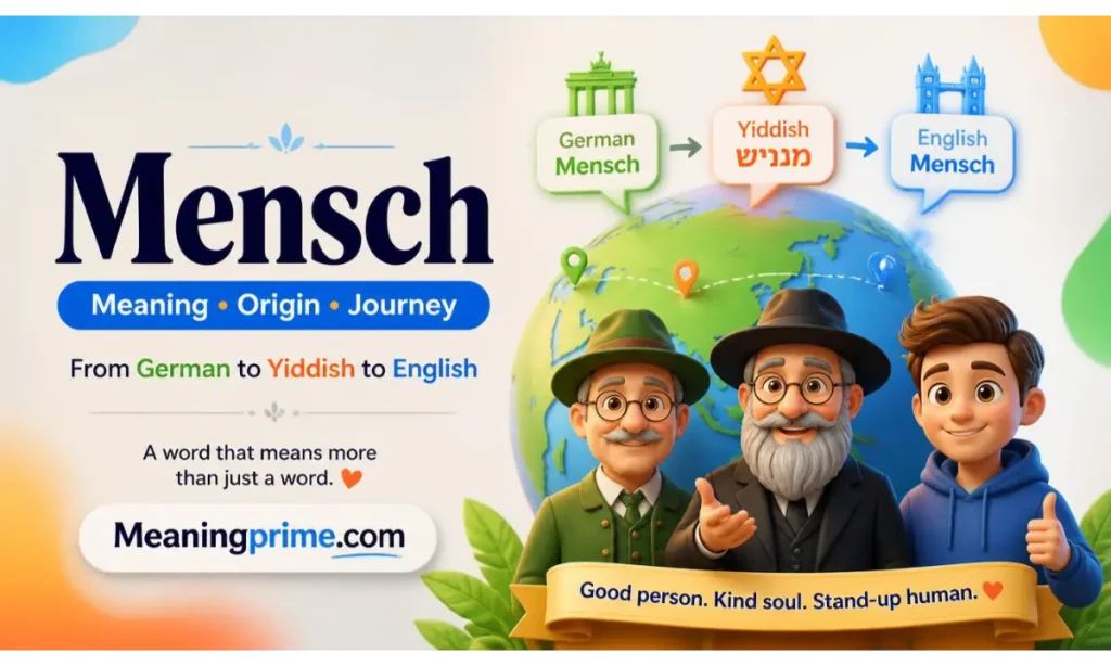 Mensch Meaning Origin