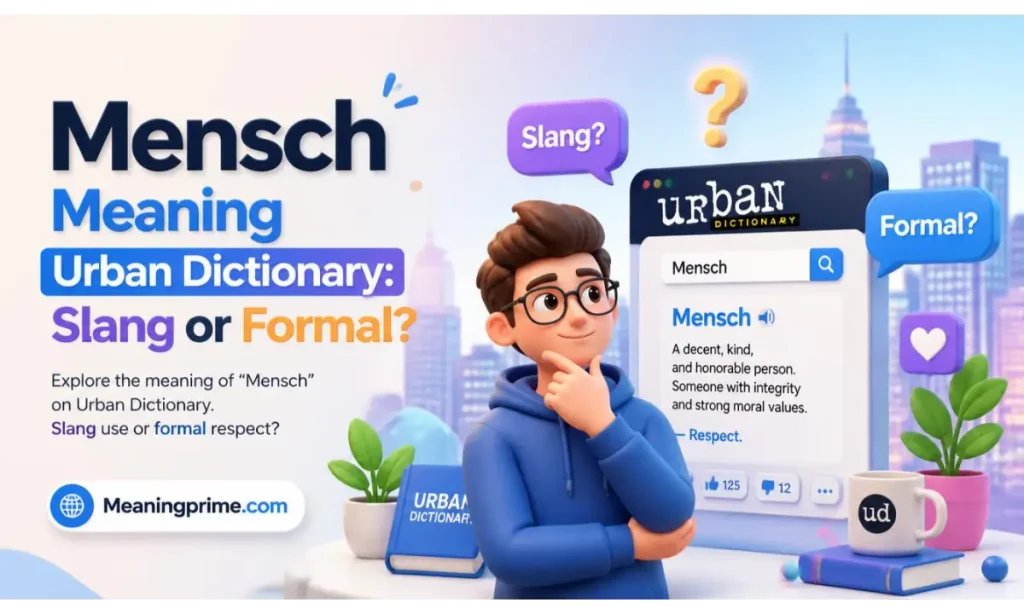 Mensch Meaning Urban Dictionary