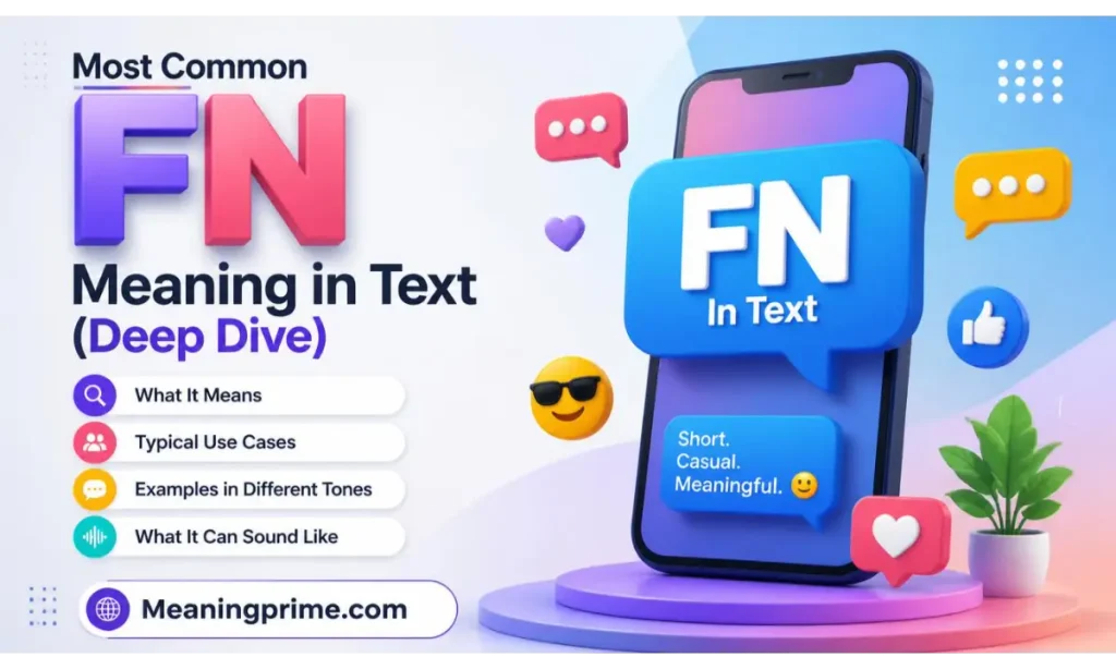 Most Common FN Meaning in Text