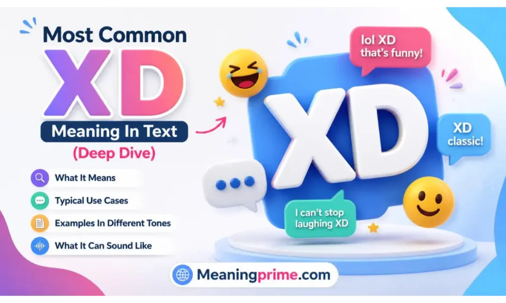 Most Common XD Meaning In Text