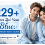 Names That Mean Blue