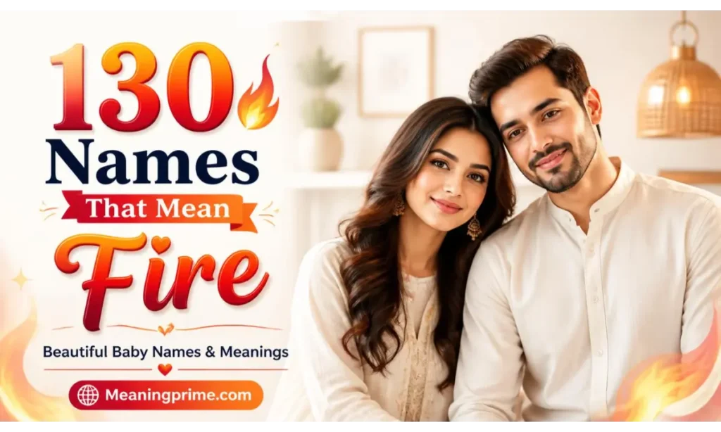 Names That Mean Fire