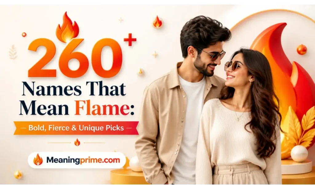 Names That Mean Flame