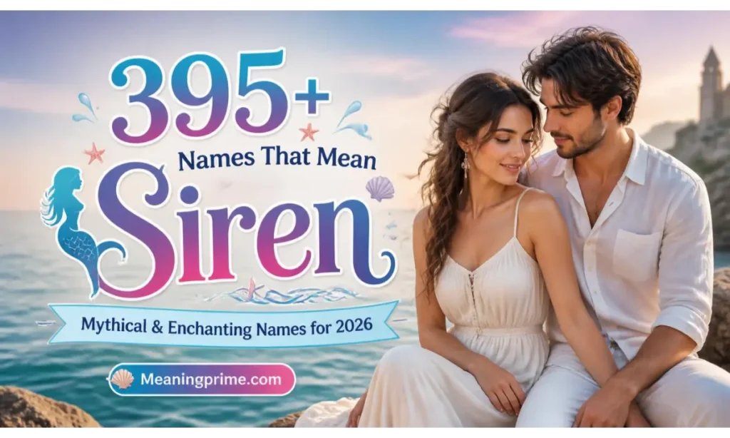 Names That Mean Siren