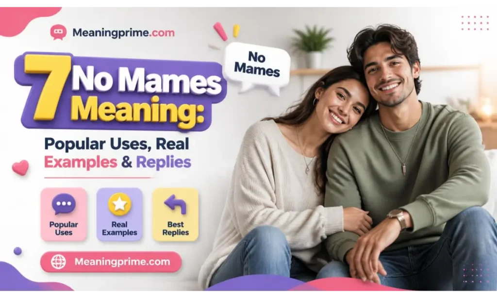 No Mames Meaning