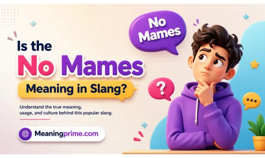 No Mames Meaning in Slang