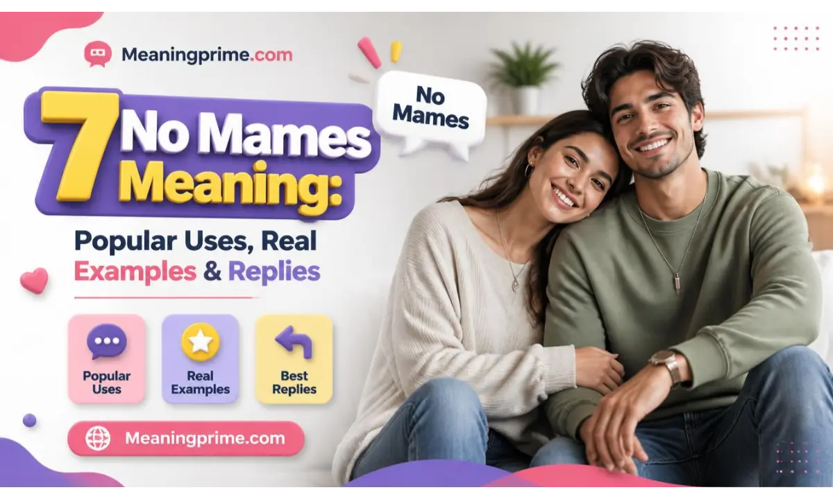 No Mames Meaning
