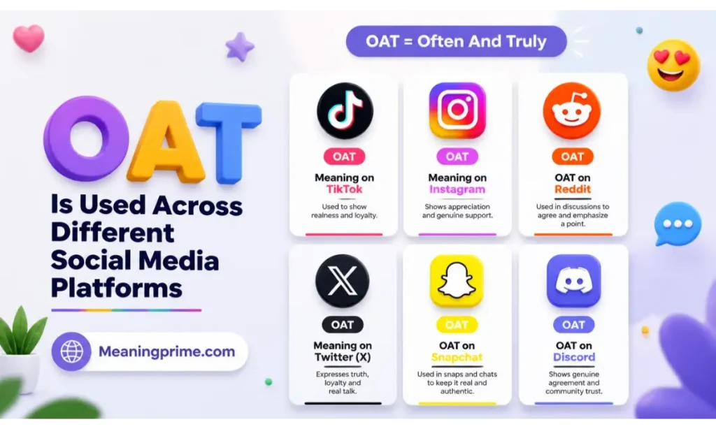 OAT Is Used Across Different Social Media Platforms