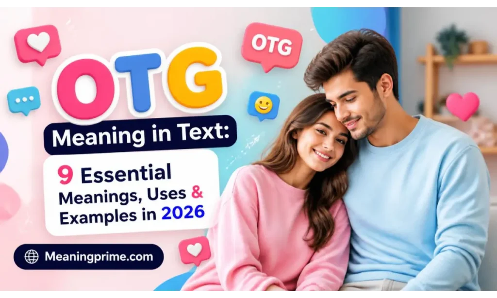 OTG Meaning in Text