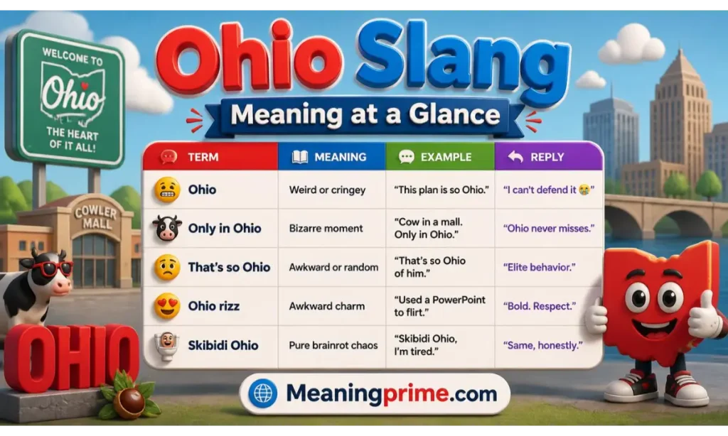 Ohio Slang Meaning at a Glance