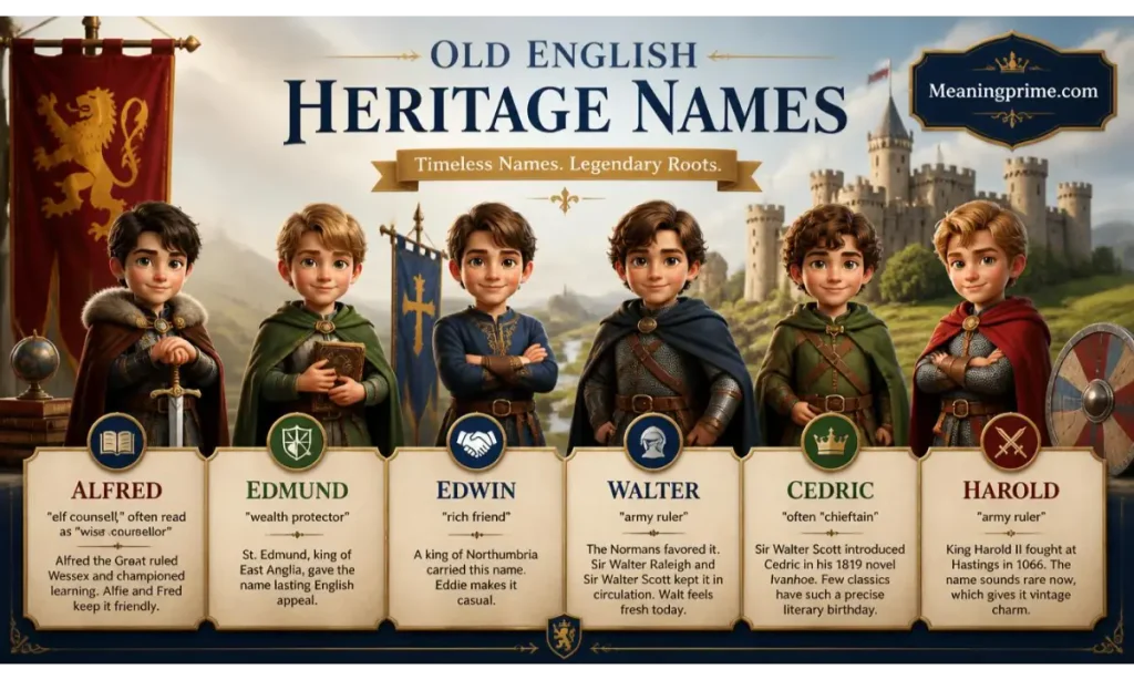 Old English Heritage Names