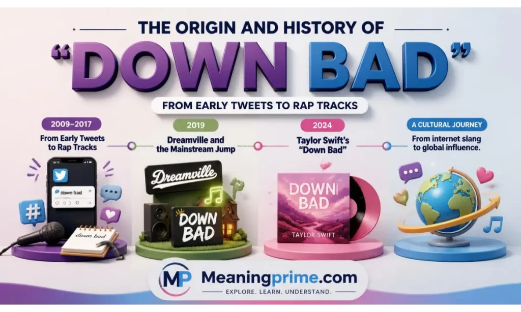 Origin and History of Down Bad