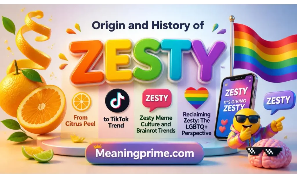 Origin and History of Zesty