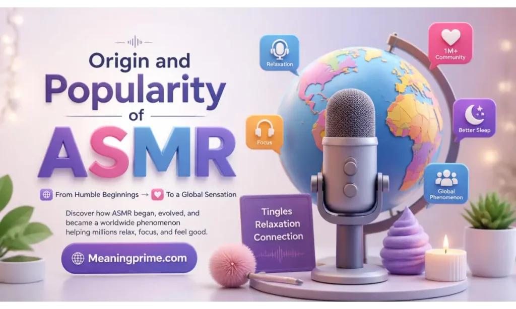 Origin and Popularity of ASMR