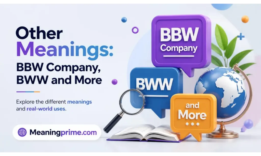 Other Meanings: BBW