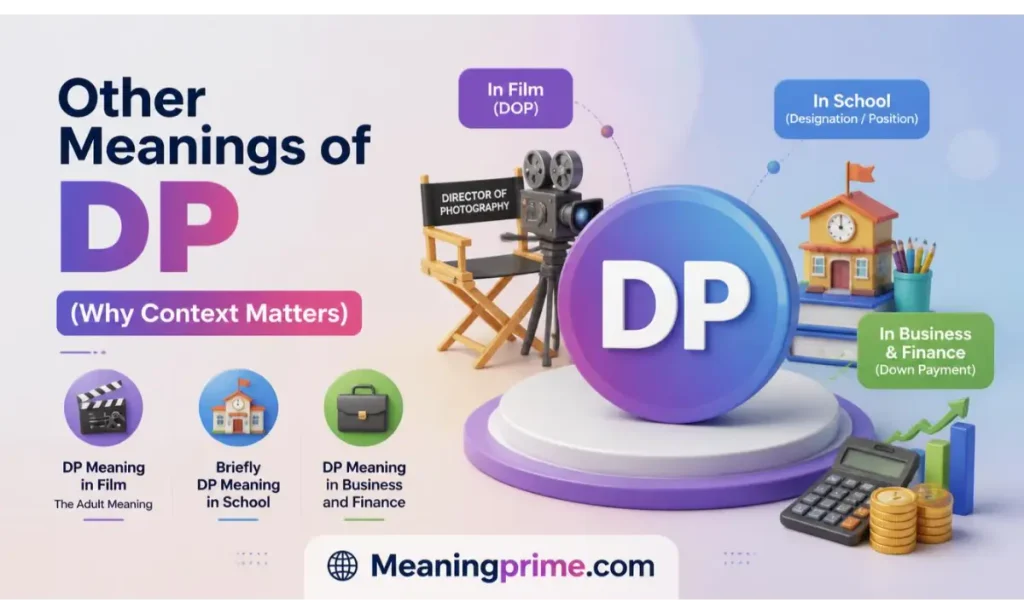 Other Meanings of DP
