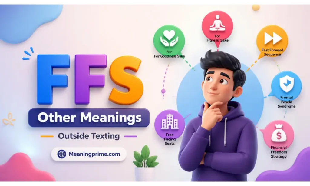 Other Meanings of FFS Outside Texting