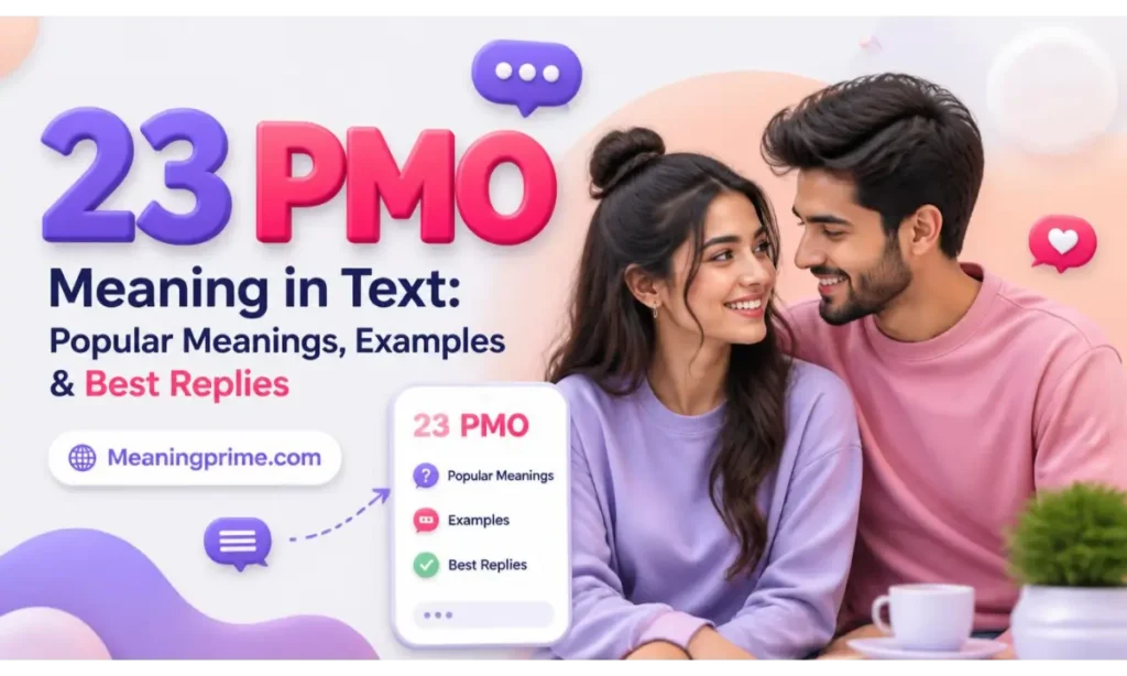 PMO Meaning in Text
