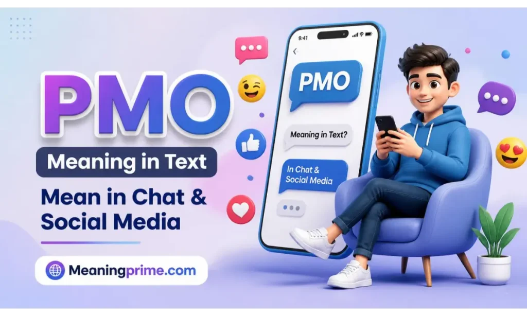 PMO Meaning in Text Mean in Chat & Social Media
