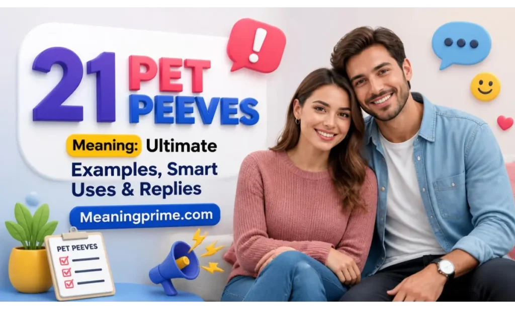 Pet Peeves Meaning
