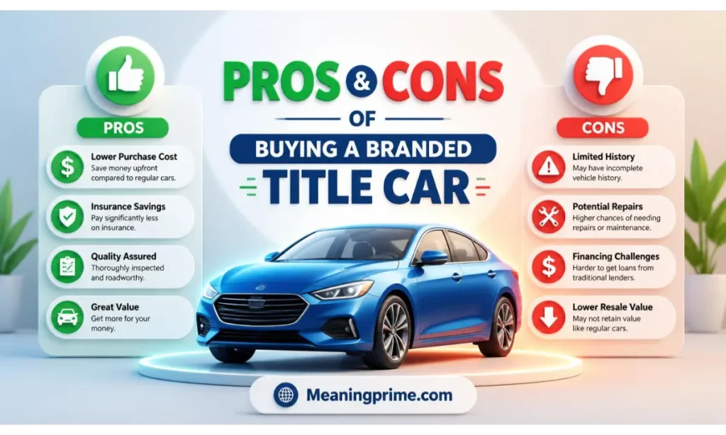 Pros and Cons of Buying a Branded Title Car