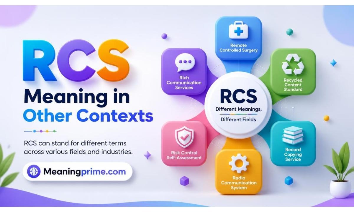 RCS Meaning in Other Contexts