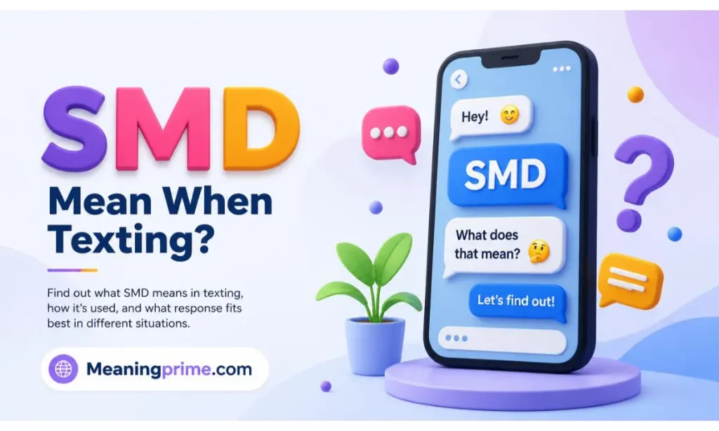 SMD Mean When Texting